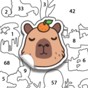 貼紙書(shū)著色拼圖游戲